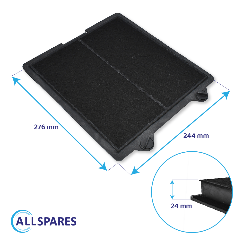 Filtro de carvão ativo compatível com Siemens 703134 / 00703134