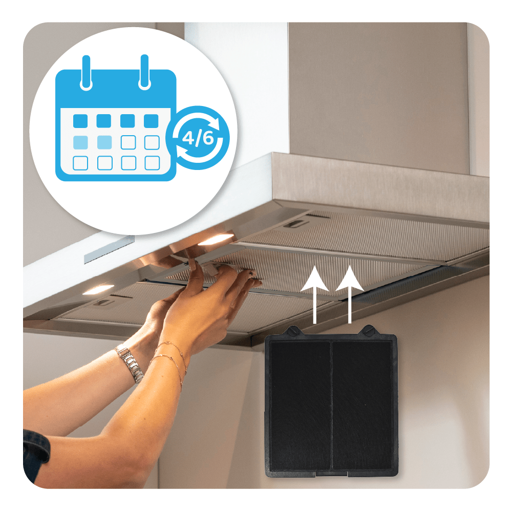 Filtro de carvão ativo compatível com Siemens 703134 / 00703134