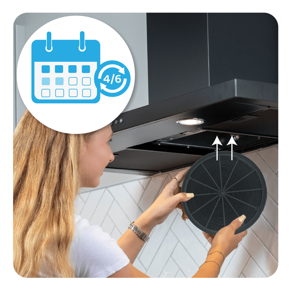 Filtro de carvão ativo Gaggenau 748732 / 748733 (2X)