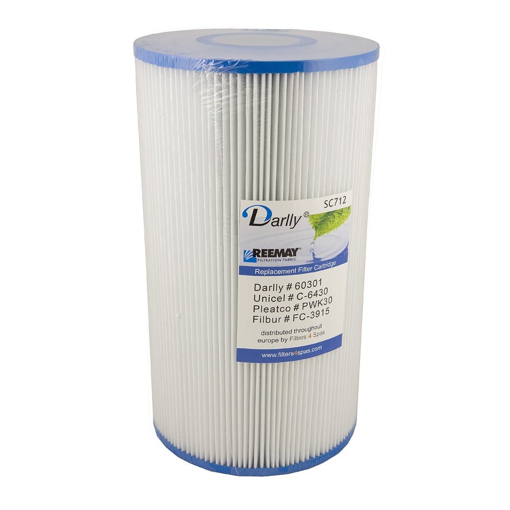 Cartucho de filtro Spa Waterfilter SC712 / 60301 / C-6430 Darlly