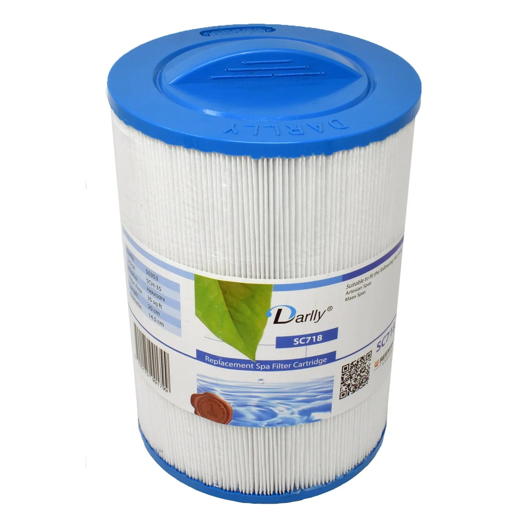 Cartucho de filtro de água para spa Darlly SC718 / 50353 / 5CH-35