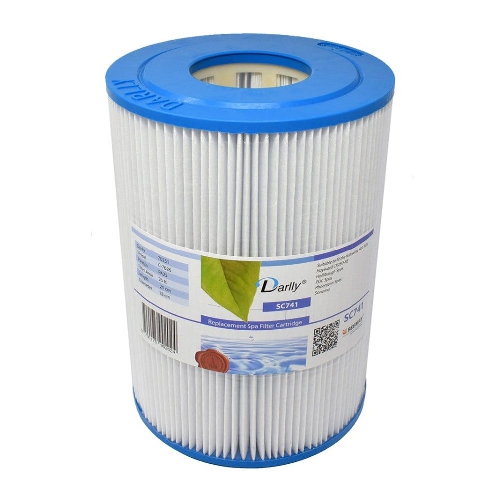 Cartucho de filtro para spa Darlly Hayward StarClear CX250RE / C250 / C250EURO / CX0250RE