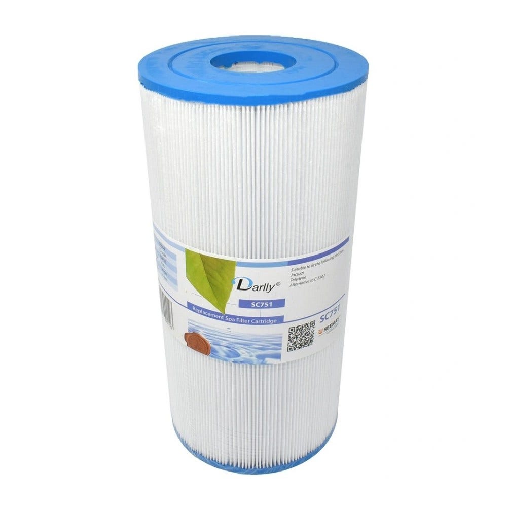 Cartucho de filtro de água para spa Darlly 259000 / PJW25 / C-5624 / FC-1305 / 50504 / SC751