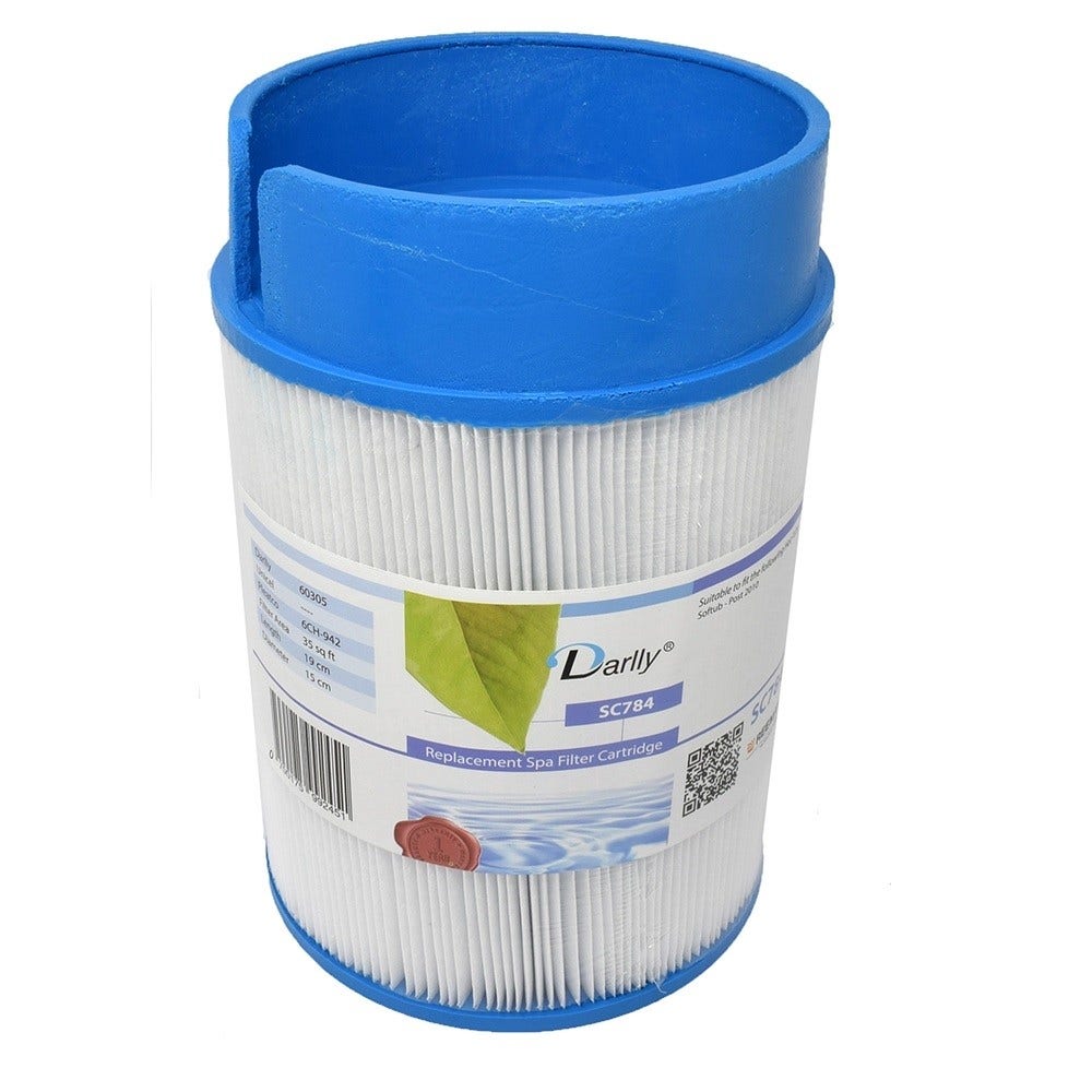 Cartucho de filtro de água Darlly compatível com Softub SC784 / 60305 / 2004905