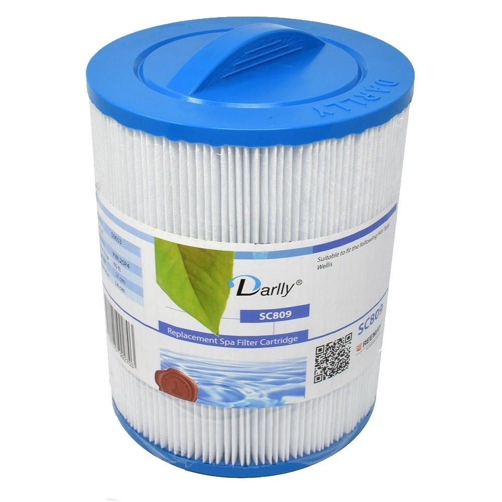 Cartucho de filtro para spa Darlly Wellis AKU1610 / AM00423 / SC809 / 50653 / PWL25P4