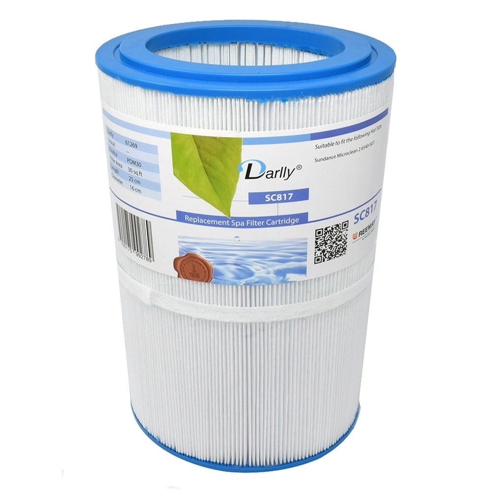 Cartucho de filtro para spa Darlly Dreammaker PDM30 / Sundance série Splash / 61269 / SC817