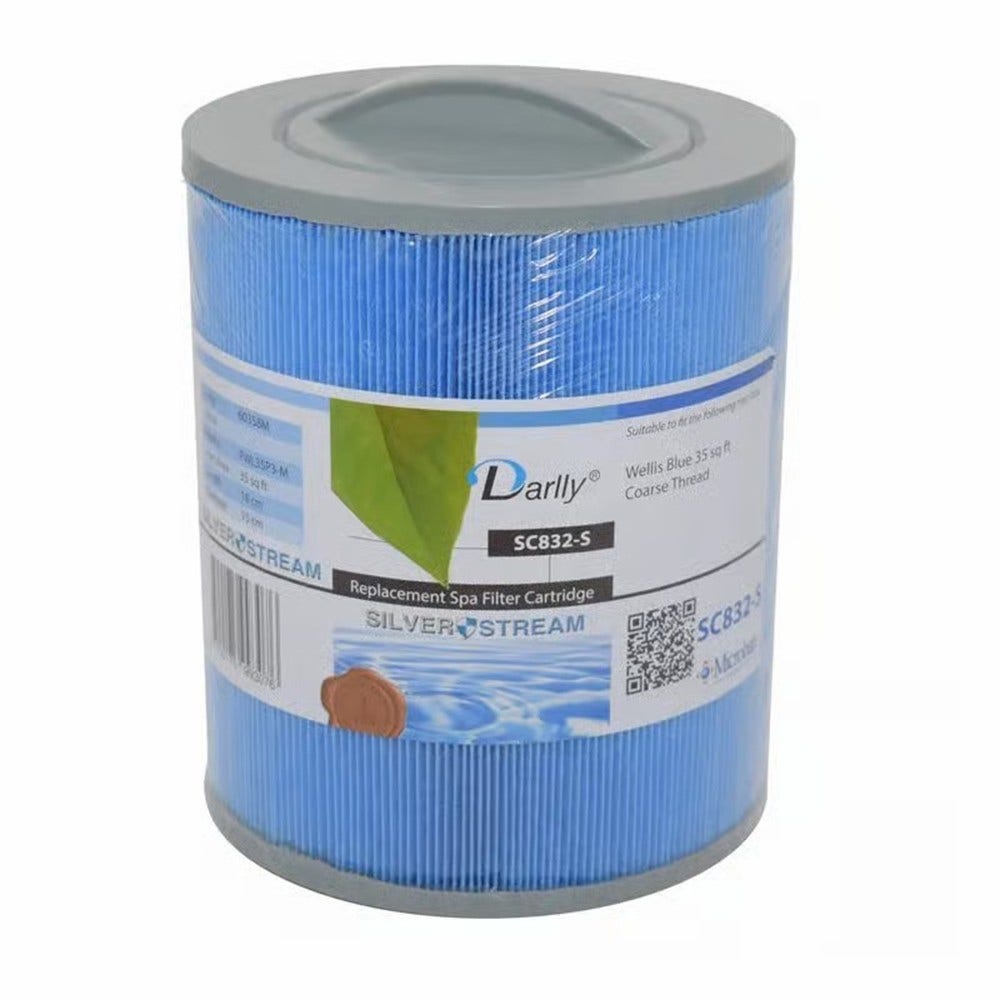 Cartucho de filtro Darlly SC832-S / AKU0135 / PWL35P3-M (antibacteriano)
