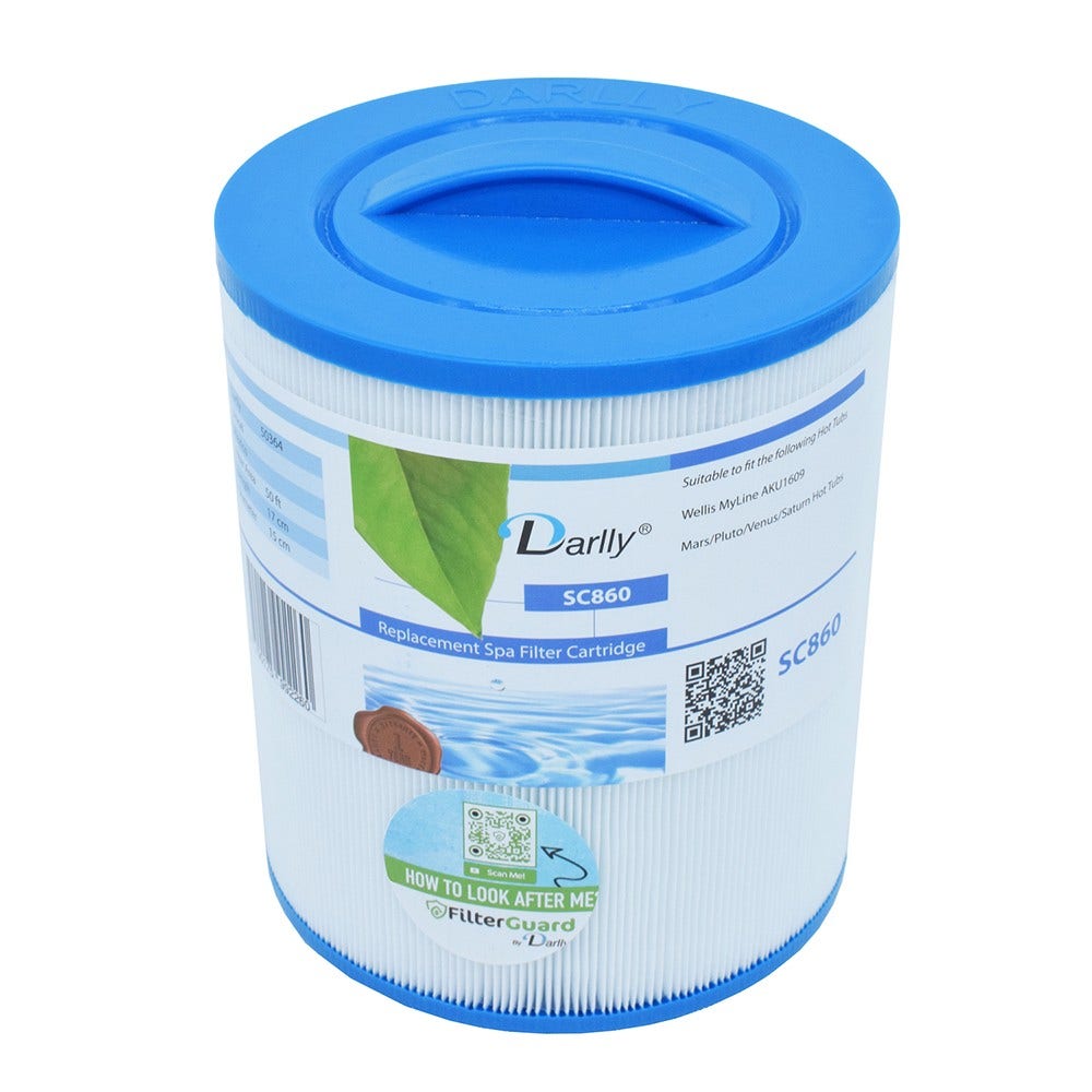 Cartucho de filtro Darlly Wellis AKU1609 / SC860 / 50364