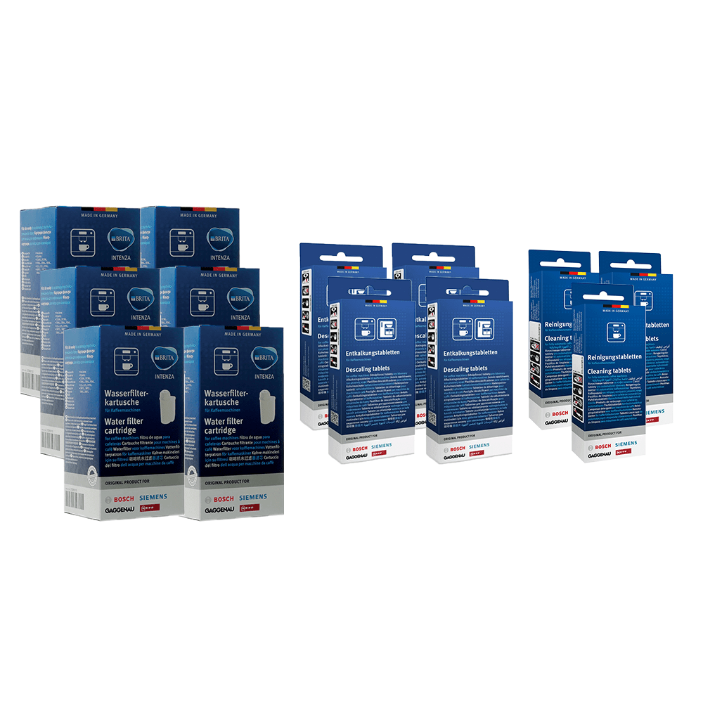 Kit de limpeza e manutenção anual Bosch para máquinas de café