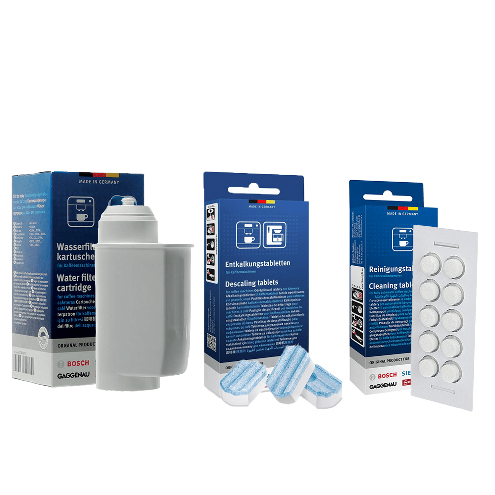 Kit de limpeza e manutenção anual Siemens para máquinas de café