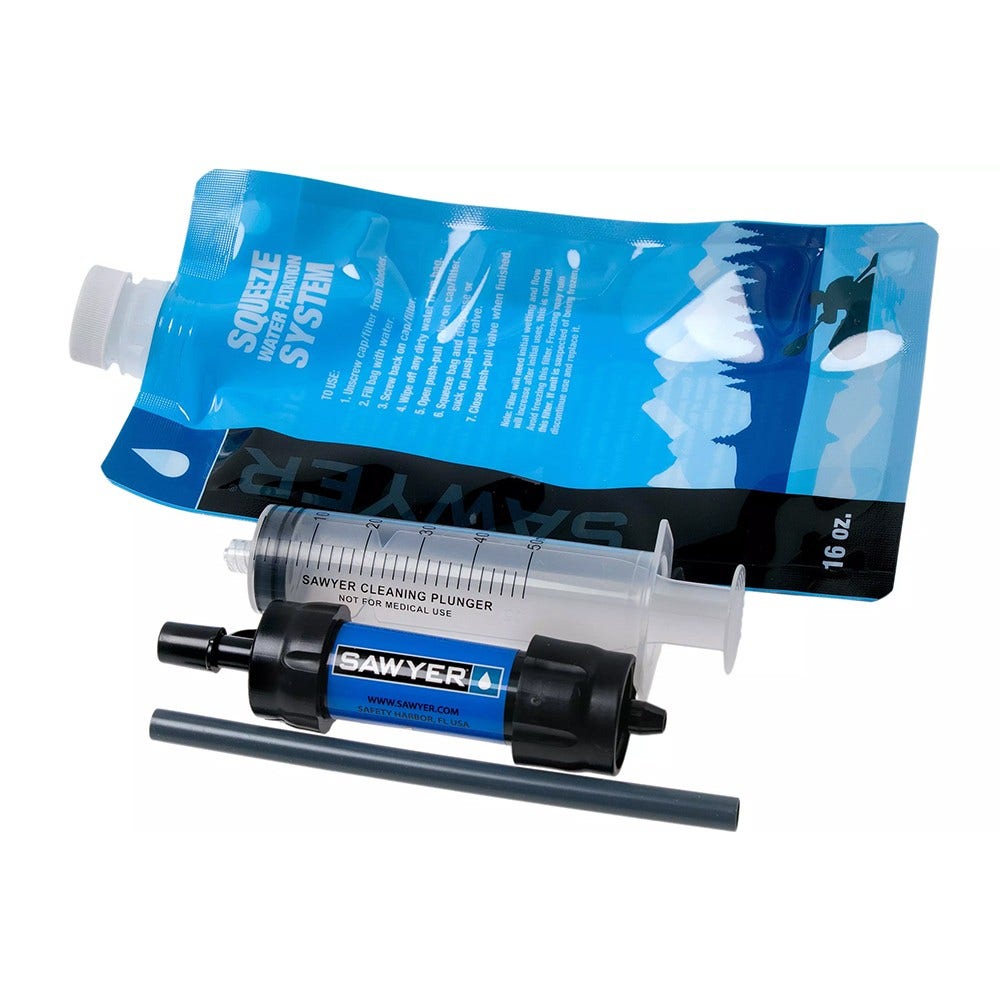 Filtro de água Sawyer MINI SP128 azul