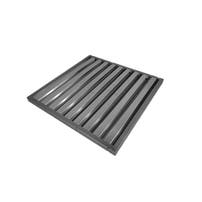 Filtro de lamelas 495x495x25 mm para exaustor de cozinha industrial