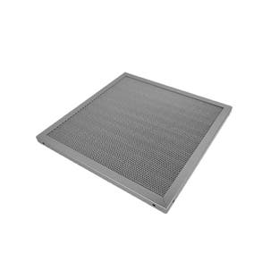 Filtro metálico inox 400x400x20mm para exaustor industrial