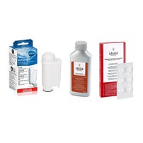 Kit de Manutenção Gaggia Máquina de Café Descalcificador + Pastilhas de Limpeza + Filtro de Água