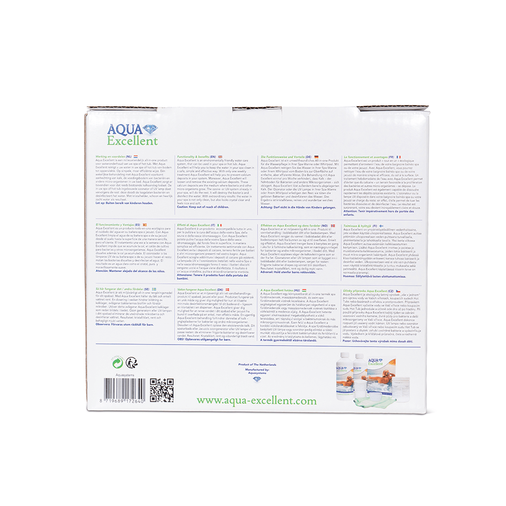 Conjunto de Tratamento de Água Aqua Excellent All-in-One Box 172640