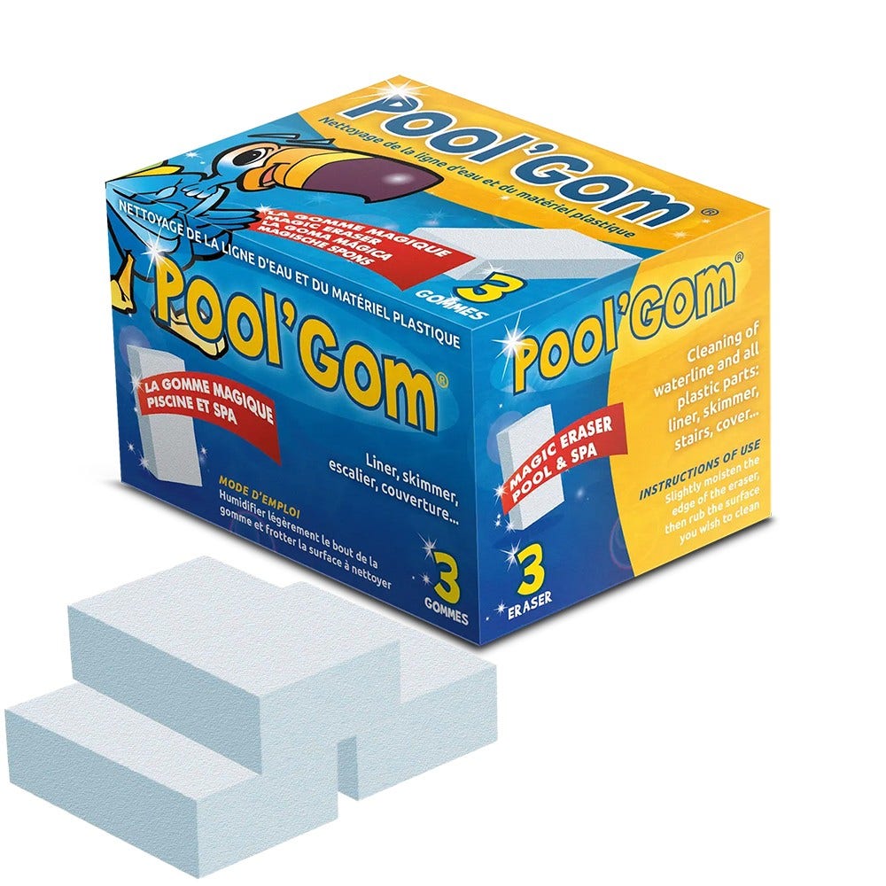 Esponja de Limpeza Toucan Pool'Gom para Piscina e Spa (3 unidades)