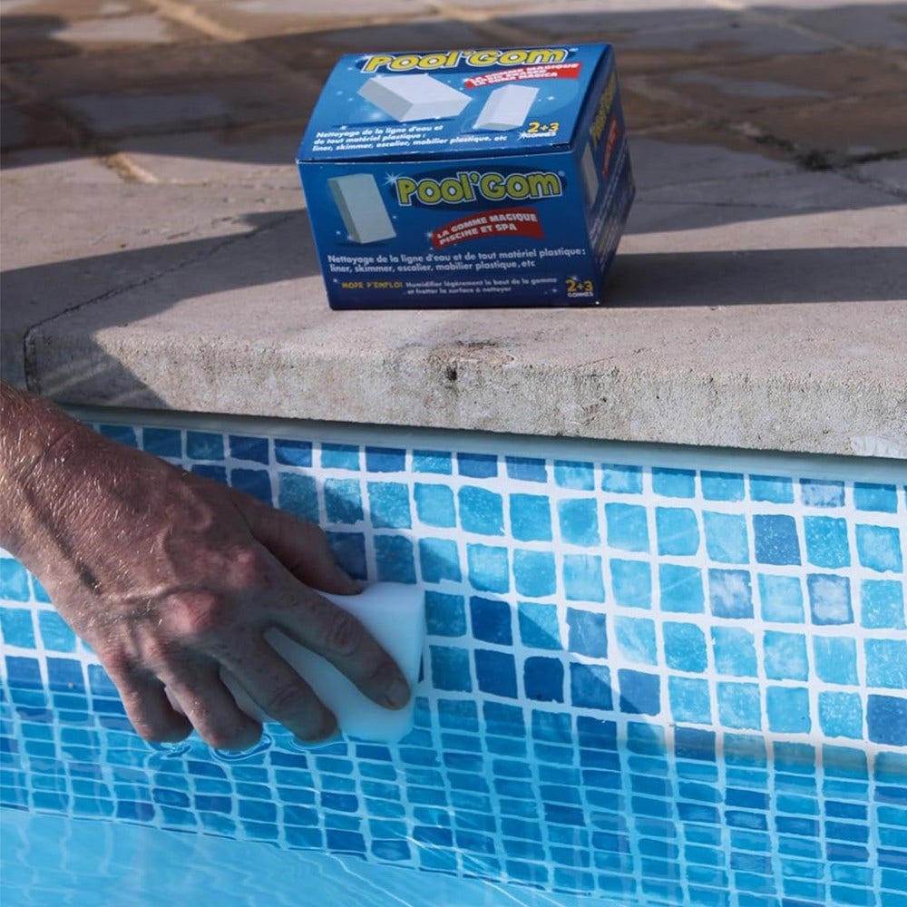 Esponja de limpeza Toucan Pool'Gom para piscina e spa (3X)