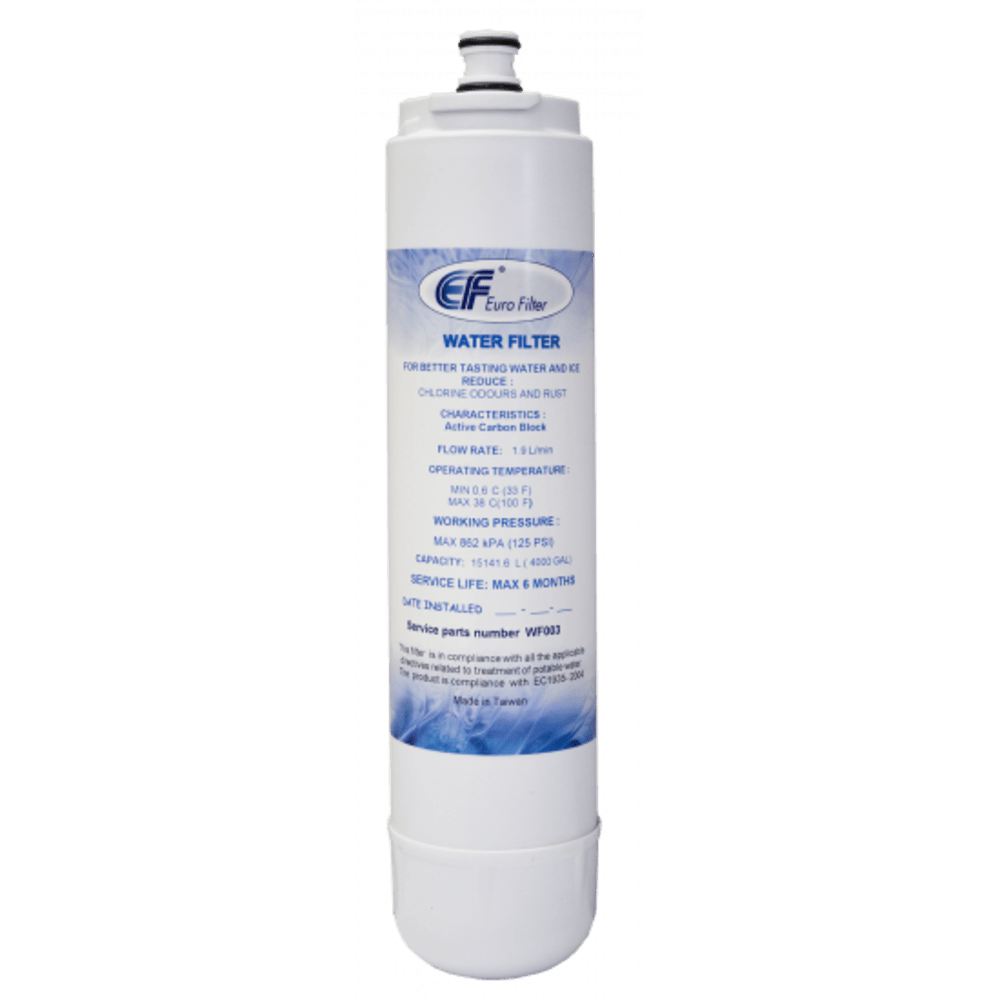 Filtro de água Eurofilter compatível com Bosch / Siemens / Neff / 3M / Whirlpool