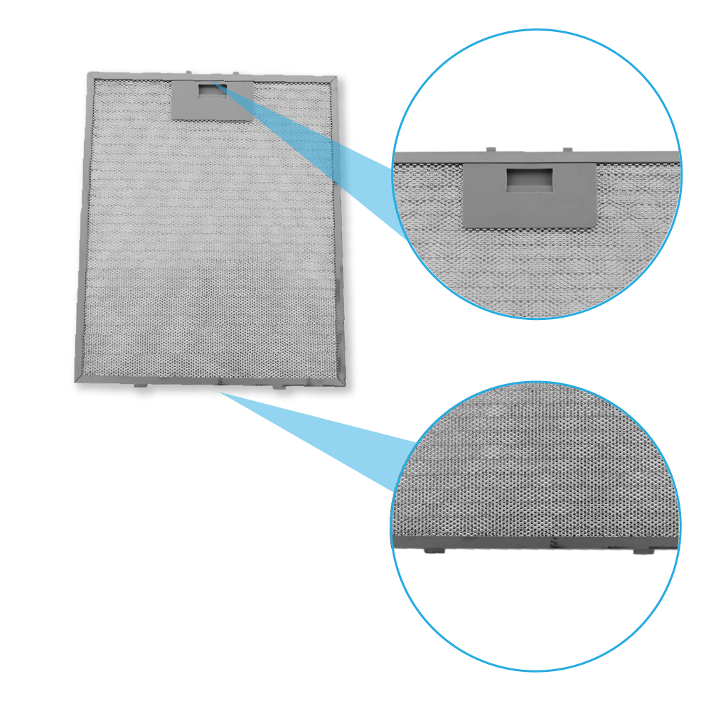 Filtro metálico Silverline 335x275x10mm YT142.2120.06