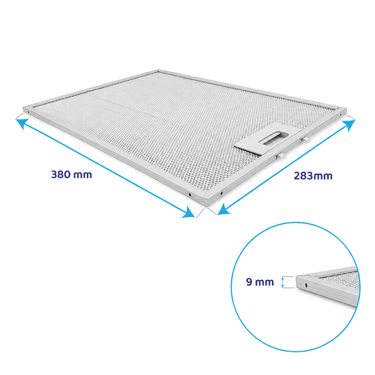 Filtro metálico Bosch 380x283mm 422872 / 00422872
