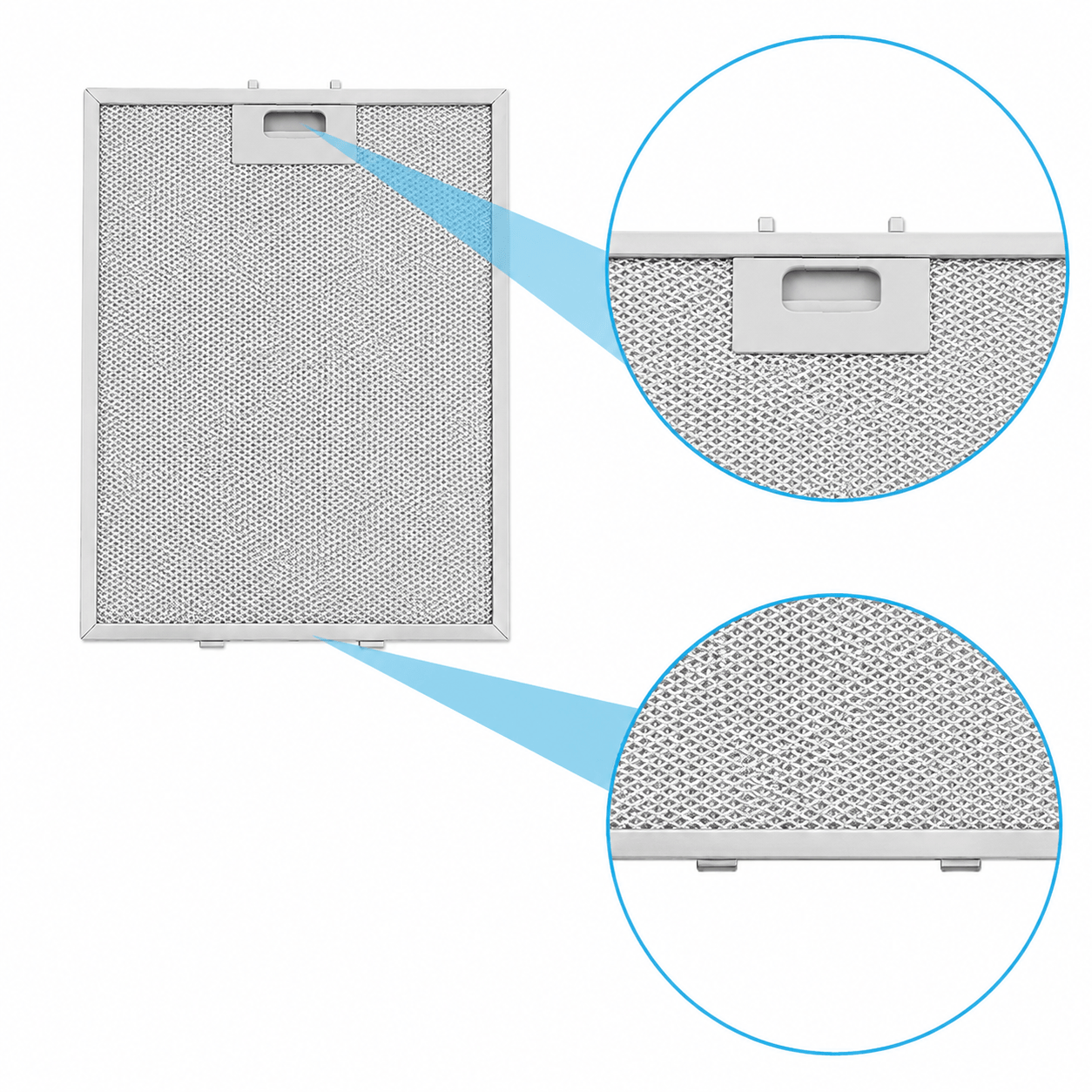 Filtro metálico Bosch 380x283mm 422872 / 00422872