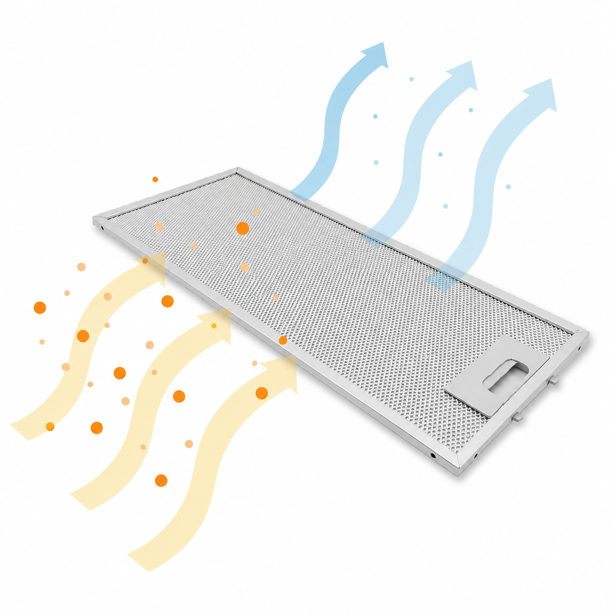 Filtro metálico Pitsos 456x185 mm 00746994