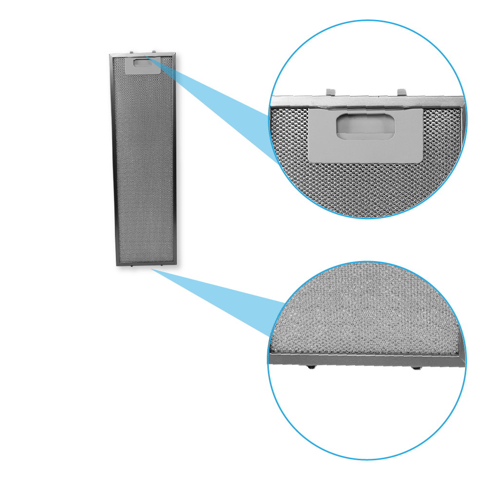 Filtro metálico Electrolux 530x160x8mm 50289526001
