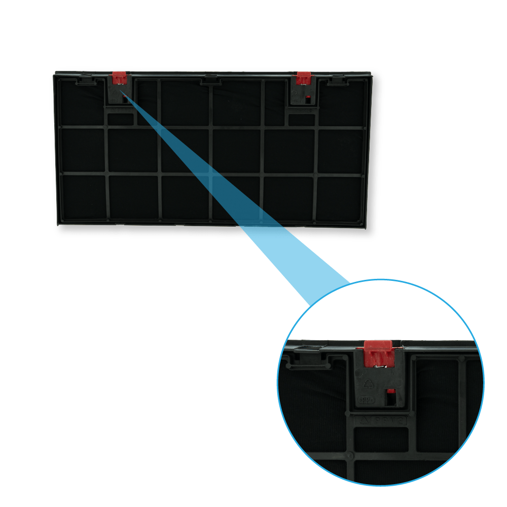 Filtro de carvão ativo longa duração Zanussi MCFE20PL / 9029865962