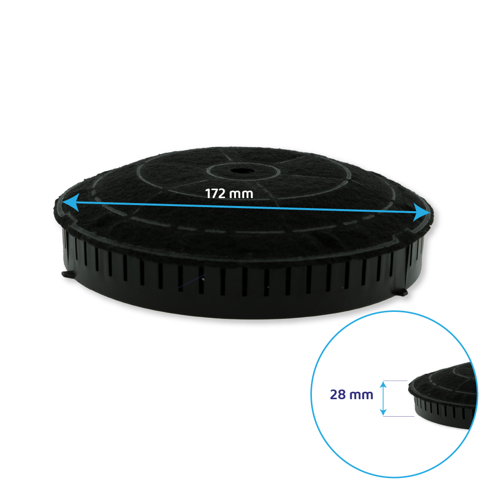 Filtro de carvão ativo AEG MCFE21ST / 9029866051 (2X)